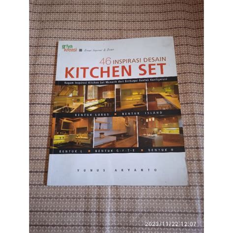 Jual Buku Arsitek Griya Kreasi 46 Inspirasi Desain Kitchen Set Shopee