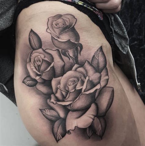 Unique Tattoos For Women Rose Tattoos For Women Tattoos For Women Half Sleeve Black Rose