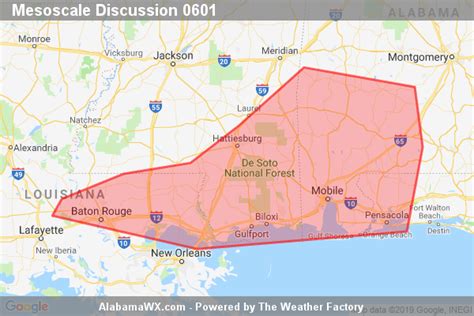 Spc Mesoscale Discussion Tornado Watch 157 The Alabama Weather Blog