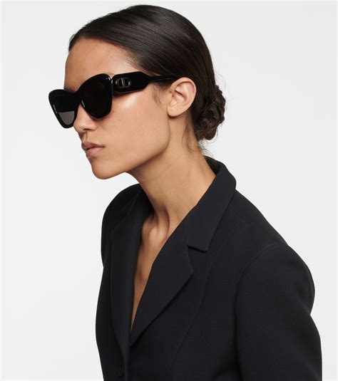 Diorbobby B1u Cat Eye Sunglasses In Black Dior Eyewear Mytheresa