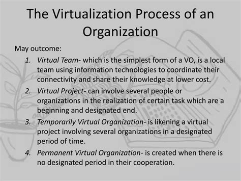 virtual organization powerpoint
