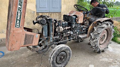 Full Restoration Old Rusty KUBOTA ZL 2201 Tractor Restore Antique