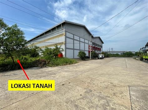 Dijual Tanah Kavling Siap Bangun Komplek Pergudangan Graha Mitra