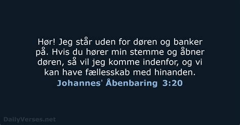 Den April Dagens Bibelvers Johannes Benbaring