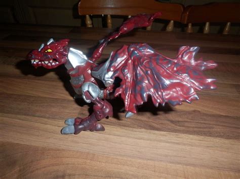 MEGA BLOKS DRAGONS METAL AGES TARGON MERCURY ARMOR DRAGON ELECTRONIC