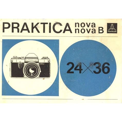 Praktica nova b camera instructions user manual 24x36