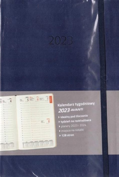 Kalendarz książkowy 2023 A5 Avanti 12989841571 oficjalne archiwum