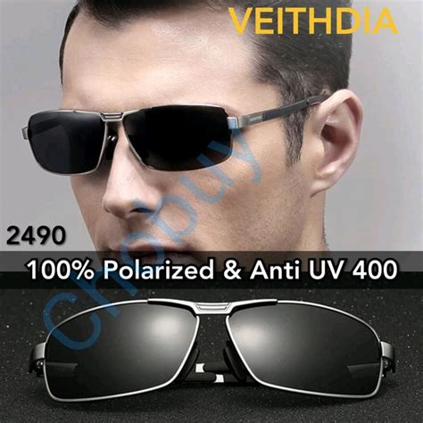 Jual VEITHDIA Kacamata Polarized Pria Original Anti Silau UV 400 Model