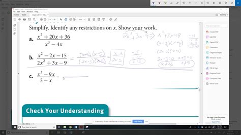 29 1 Simplify Rational Expression Part 2 Youtube