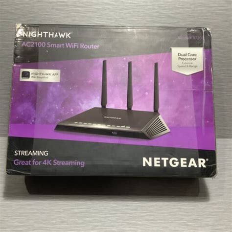 Netgear R7200 Nighthawk AC2100 Dual Band Gigabit Smart WiFi Router READ