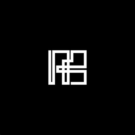 premium vector modern ab initial logo vector design