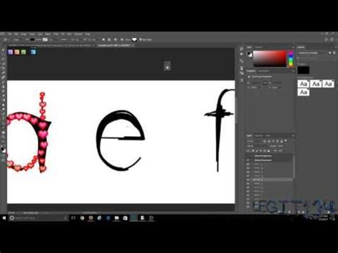 Valentines Day Fontself Colored Font Youtube Valentines Color