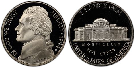 S C Dcam Proof Jefferson Nickel Pcgs Coinfacts