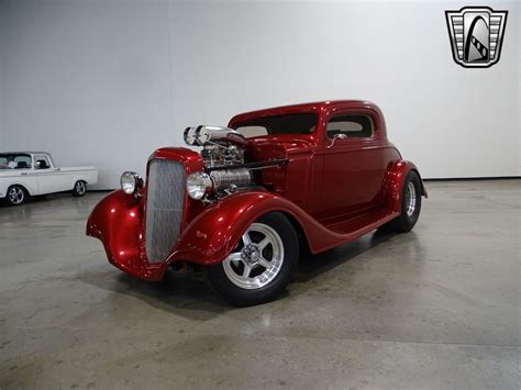 Reserve Removed Supercharged 355 Powered 1934 Chevrolet Coupe Available For Auction