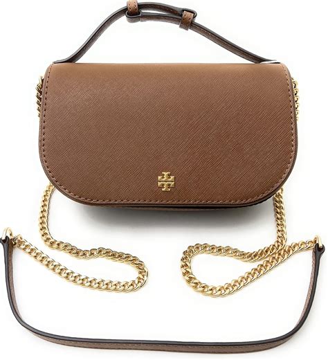 Tory Burch Emerson Top Handle Women S Saffiano Leather Crossbody Bag