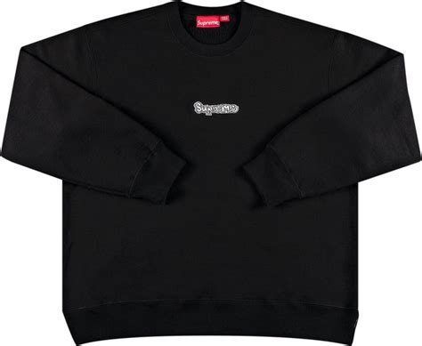 Buy Supreme Gonz Logo Crewneck Black Ss21sw53 Black Goat