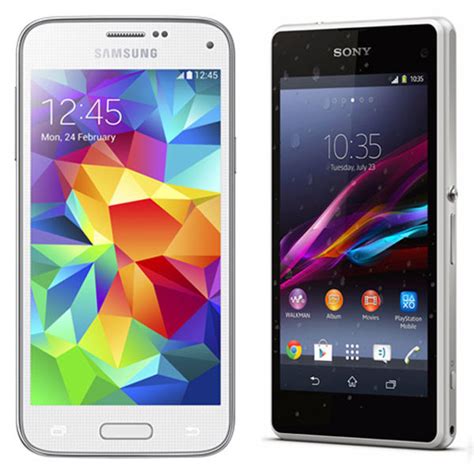 Comparativa Samsung Galaxy S Mini Vs Sony Xperia Z Compact