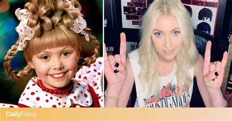 Remember Cindy Lou From The Grinch You Wont Believe What She Looks Like Now