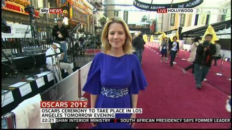 Images: Sky News' Jayne Secker and Lucy Cotter at the Oscars