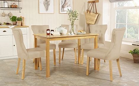 Milton Dining Table Bewley Chairs Natural Oak Finished Solid