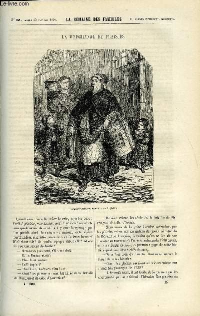 LA SEMAINE DES FAMILLES 8EME ANNEE N15 LA MARCHANDE DE PLAISIRS DE