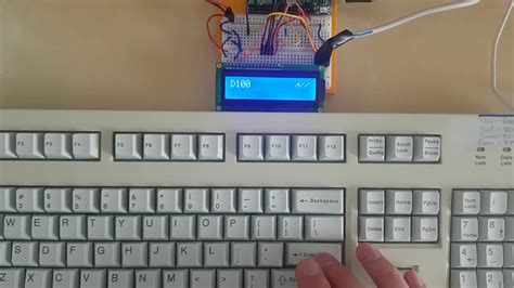 Arduino Project With PS 2 Keyboard And LCD Screen YouTube