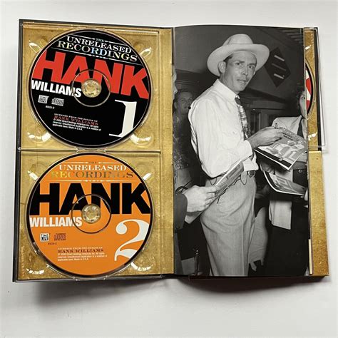 Hank Williams The Unreleased Recordings Disc Cd Box Set Fully