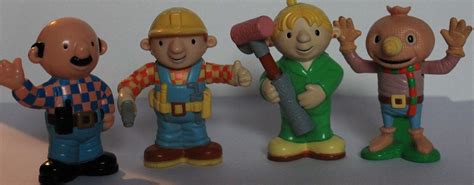 Bob The Builder Figures Wendy And Bob Spud The Scarecrow 1807928682