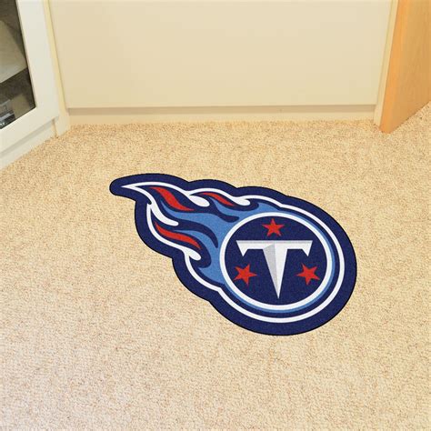 Tennessee Titans Mascot Rug - Flaming T Primary Logo, 20989 ...