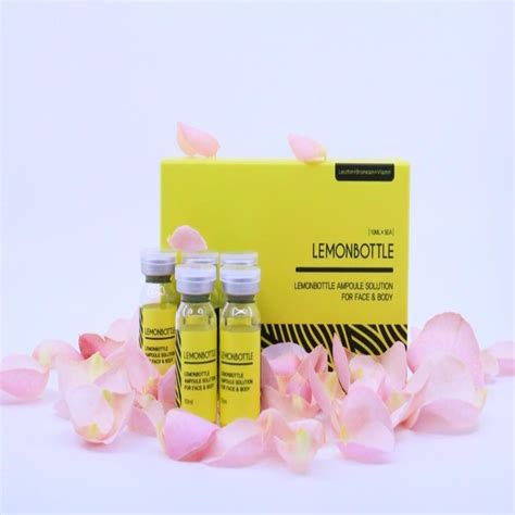 Lemon Bottle 5x10ml Vials - FYAB