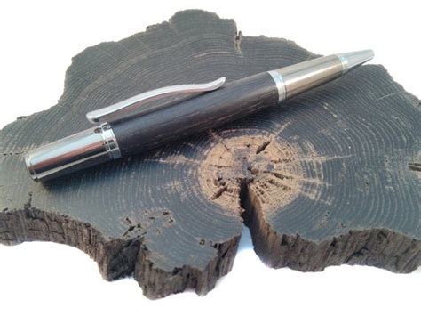 Irish Bog Oak Ballpoint Pen Personalized Pen Gift Personalised Pens