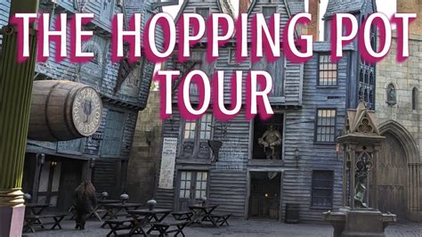 THE HOPPING POT TOUR IN DIAGON ALLEY WIZARDING WORLD OF HARRY POTTER