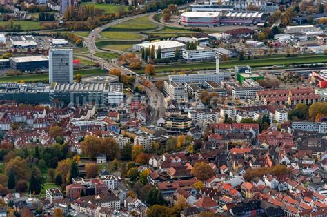 Offenburg Von Oben Stadtansicht Vom Innenstadtbereich In Offenburg Im