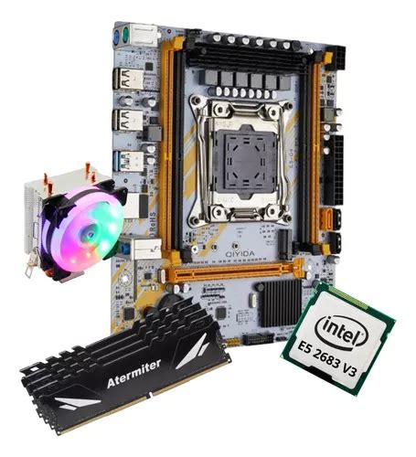 Kit Gamer Placa M E X Qiyida Ed Xeon E V Gb Cool