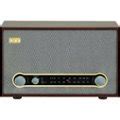 QFX Retro Bluetooth AM FM Radio Wood Gray RETRO 100 Best Buy