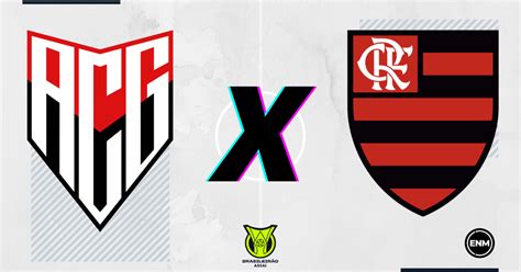 Atlético GO x Flamengo prováveis escalações arbitragem onde assistir