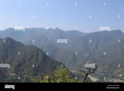 Beautiful valley view Himalaya of Uttrakhand India Stock Photo - Alamy