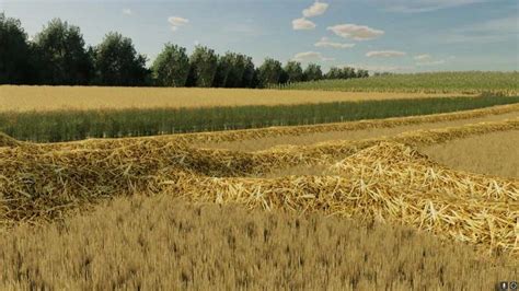 Wide Swaths Of Straw V1 0 FS22 Mod Farming Simulator 22 Mod