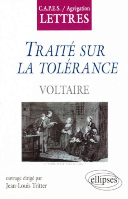 Voltaire Trait Sur La Tol Rance