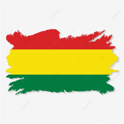 Bolivia Flag National Symbol With Transparent Background Bolivia Flag