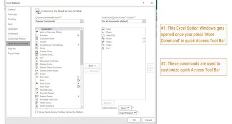 Quick Access Toolbar In Excel