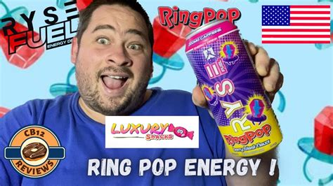 Product Of USA RYSE Fuel Ring Pop Berry Blast Energy Drink