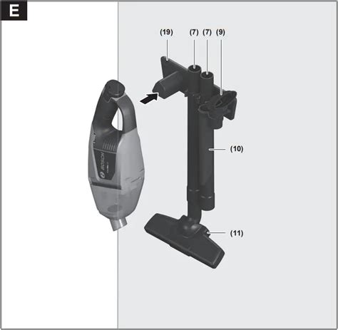 BOSCH EasyVac 12 Cordless Handheld Vacuum Cleaner Instruction Manual