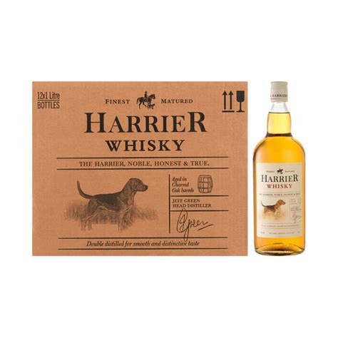 Harrier Whisky 1l X 12 Pnp