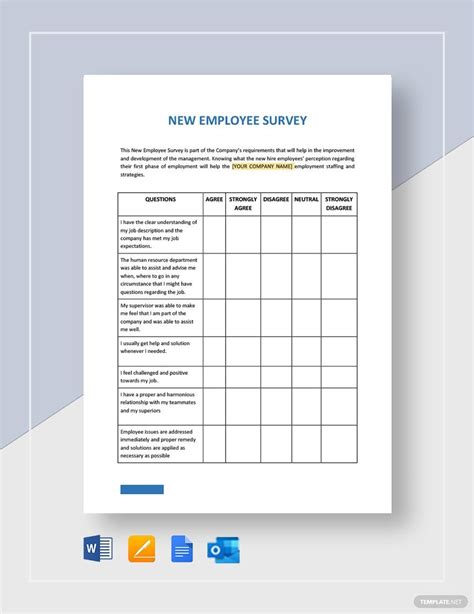 Training Survey Template - Google Docs, Word, Apple Pages | Template.net