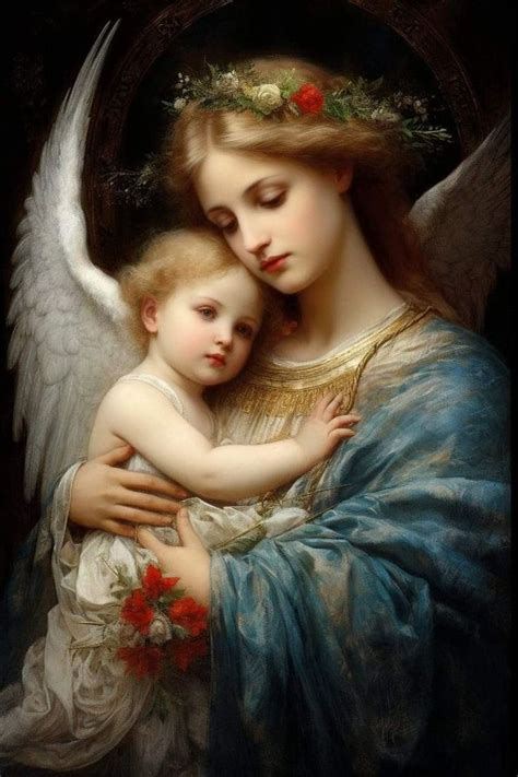 Pin By Darla Dawn Oliver On Catholic Angel Painting Angel Art