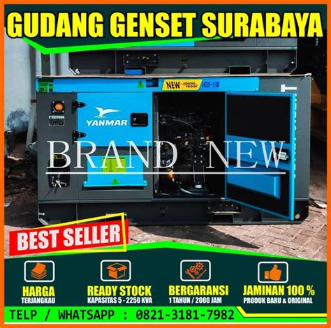 Jual Genset Murah Yanmar Kva Genset Silent Kva Di Lapak Gudang