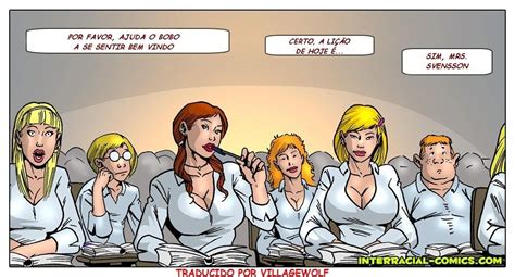 Negão comendo as suecas HQ Hentai