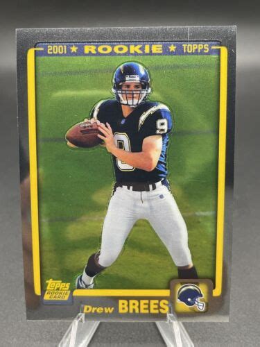 Topps Chrome Quarterback Rookie Reprint Drew Brees For Sale