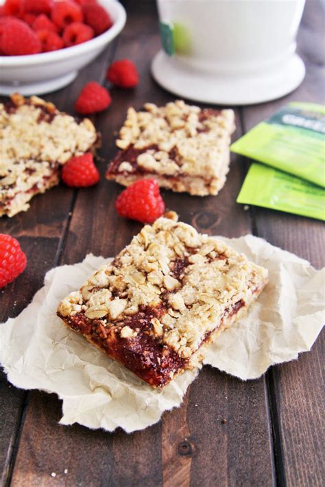 Raspberry Oat Crumb Bars 2 The Tasty Bite